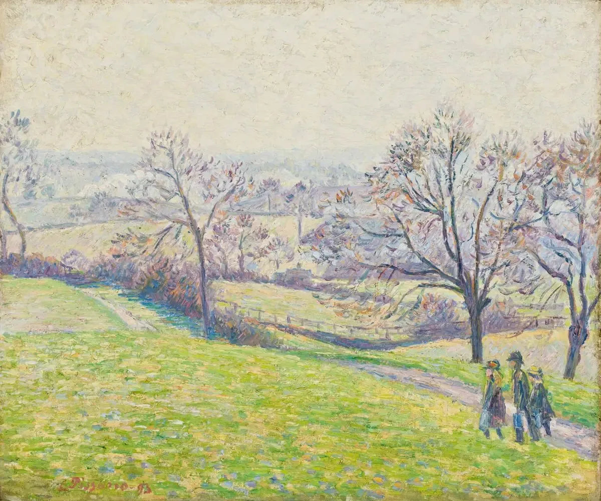 Paysage d'Epping - Camille Pissarro image 1 copie peinte à la main à l’huile
