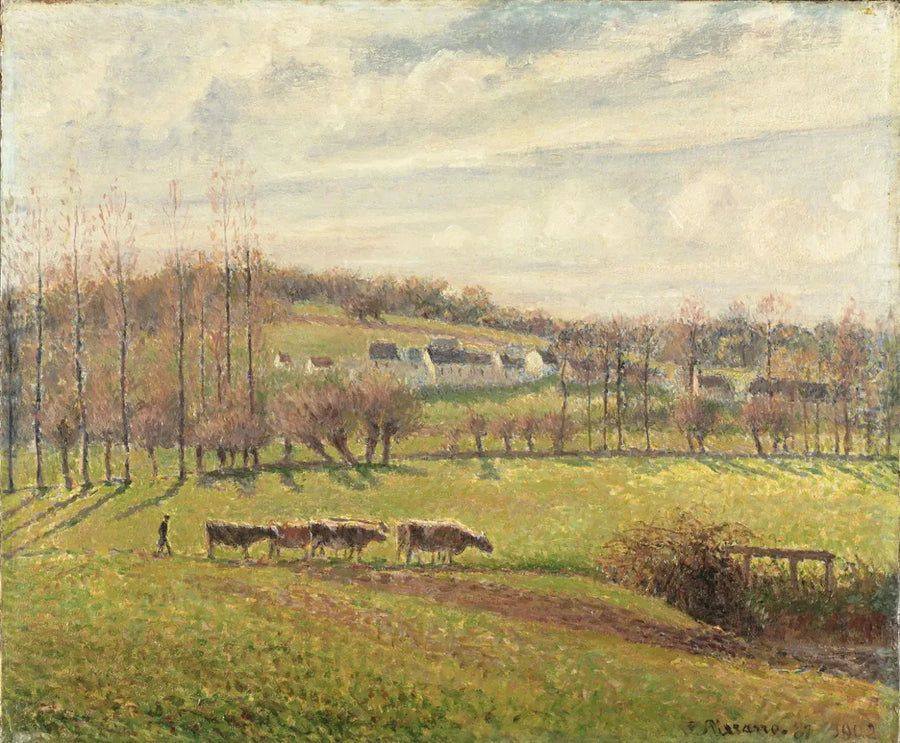 Paysage d'été, Éragny - Camille Pissarro