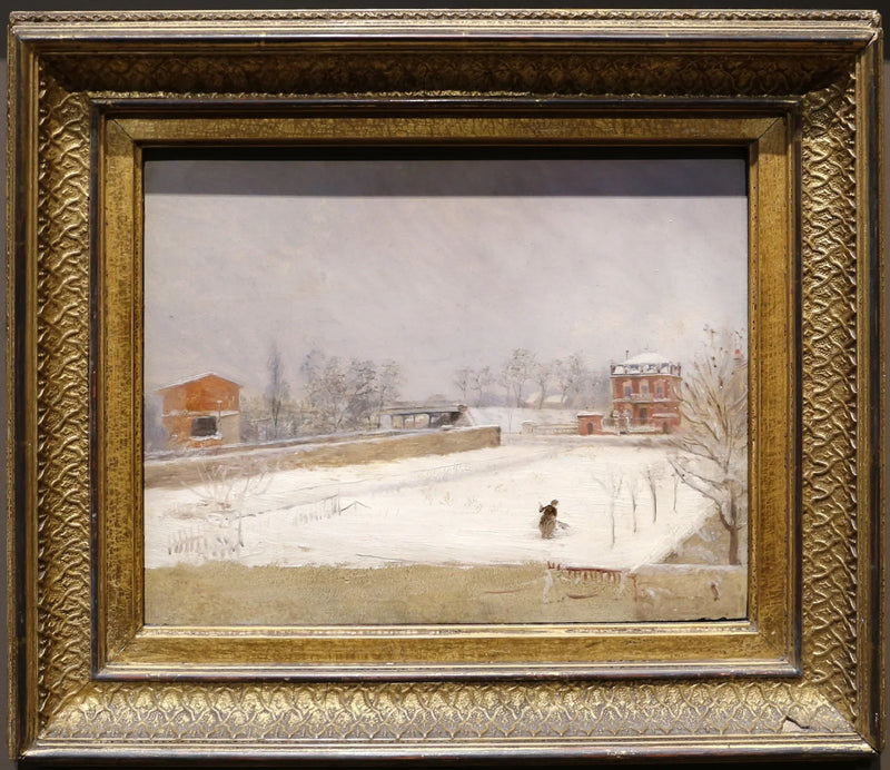 Paysage d'hiver - Giuseppe De Nittis