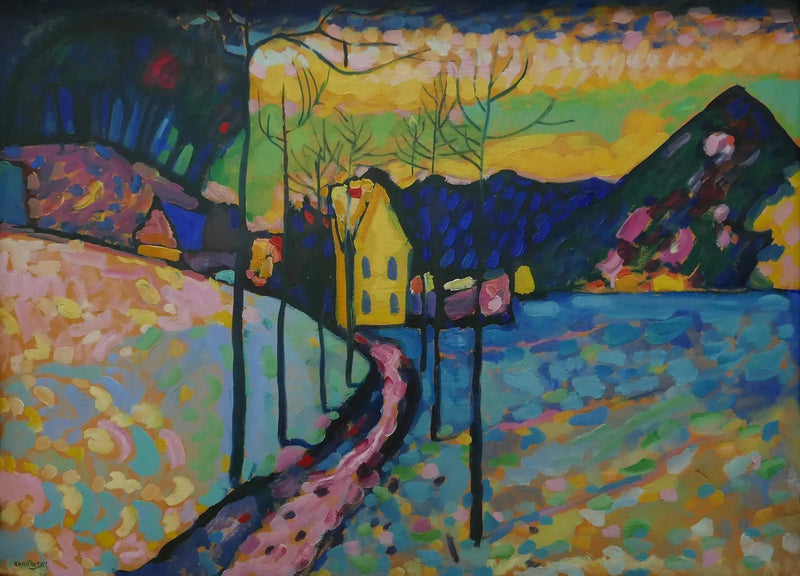 Paysage d'hiver - Vassily Kandinsky