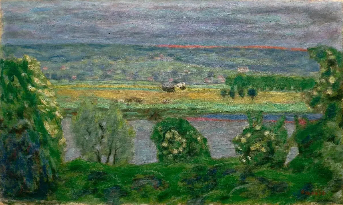 Paysage d'orage - Pierre Bonnard image 1 reproduction de peinture à l’huile