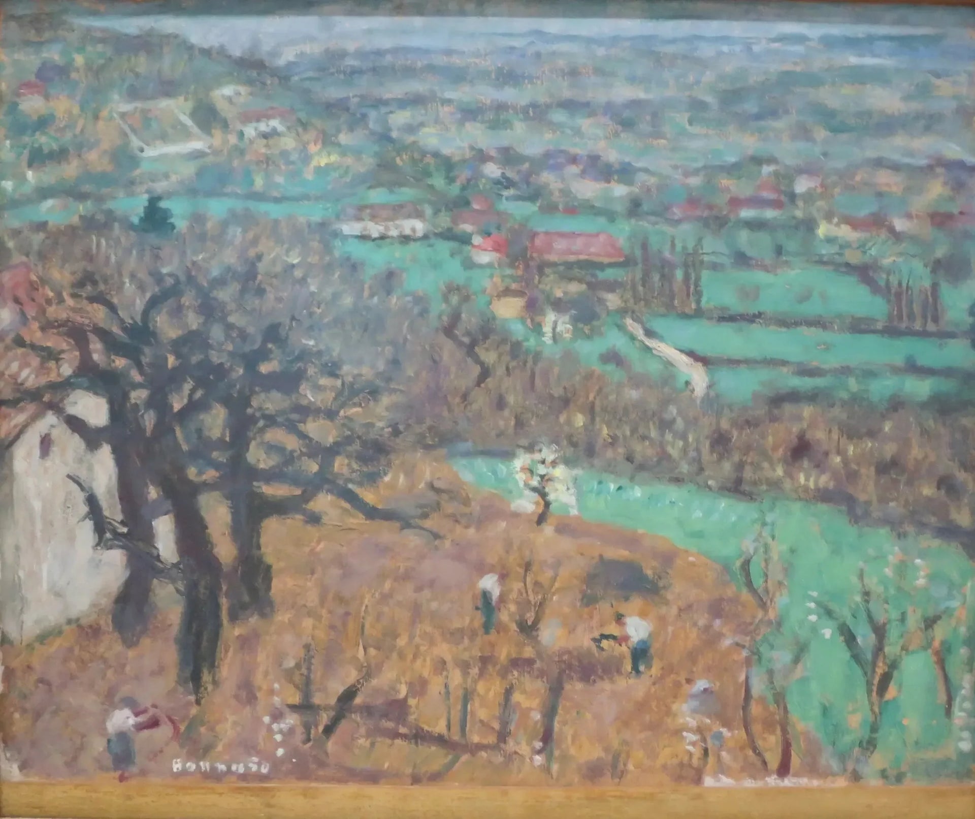 Paysage dauphinois - Pierre Bonnard image 1 reproduction artisanale de tableau