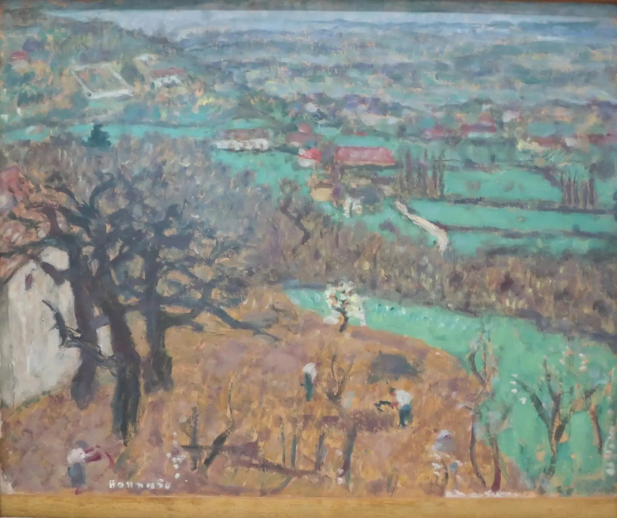 Paysage dauphinois - Pierre Bonnard image 1 reproduction artisanale de tableau