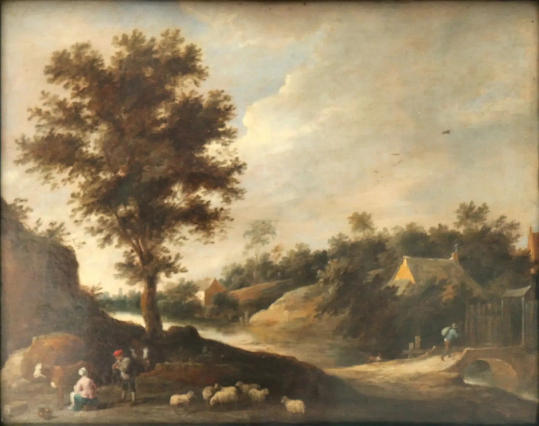 Paysage - David Teniers le Jeune image 1 reproduction d’œuvre d’art à l’huile