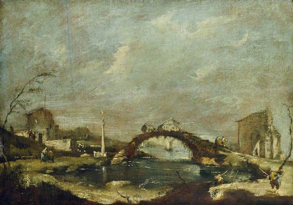 Paysage de Capriccio - Francesco Guardi - Alpha Reproduction