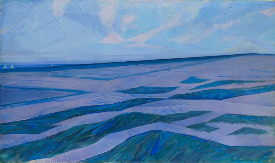 Paysage de dunes à Domburg - Piet Mondrian