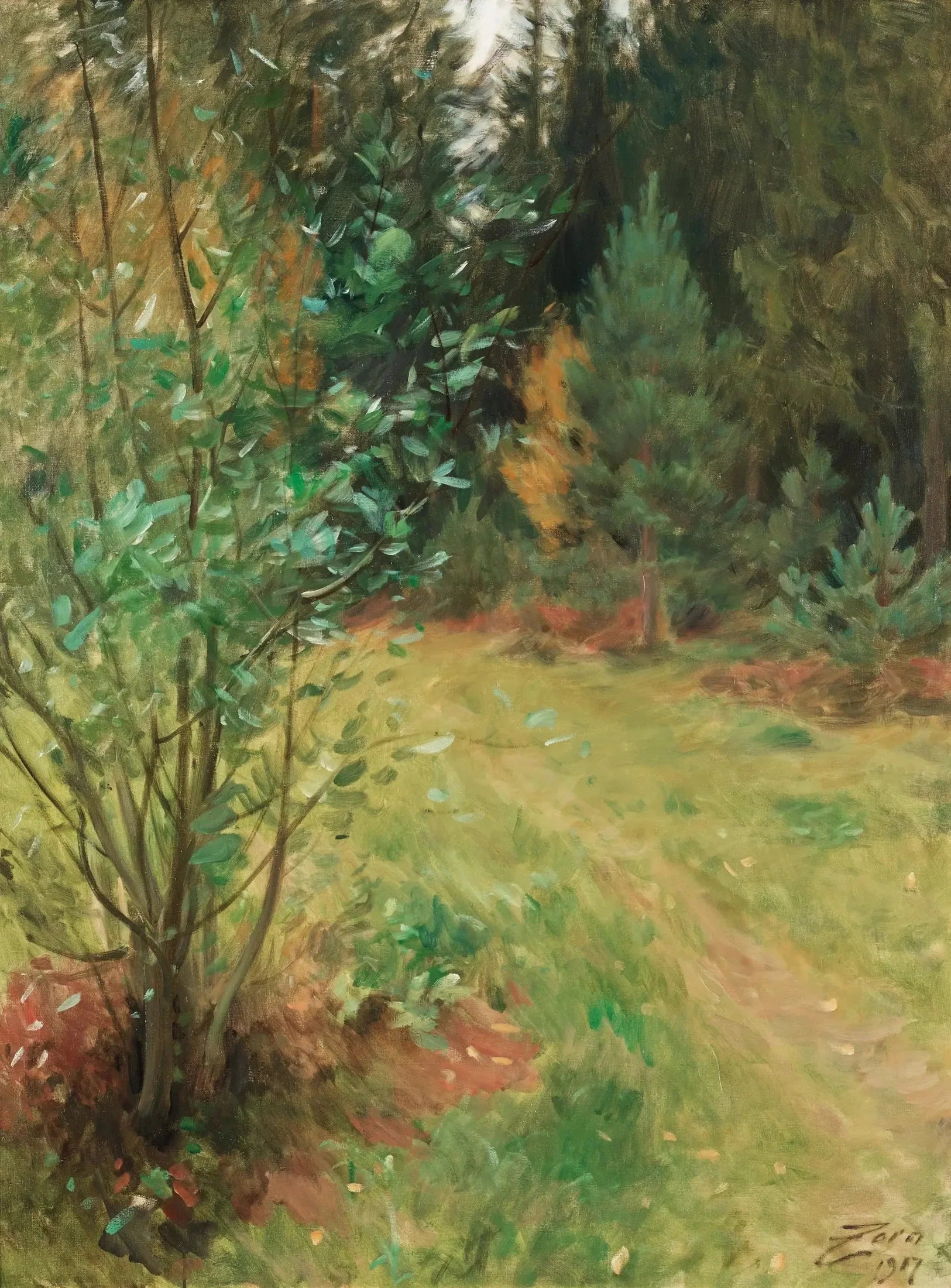 Paysage de Gopsmor - Anders Zorn image 1 reproduction d’œuvre d’art à l’huile