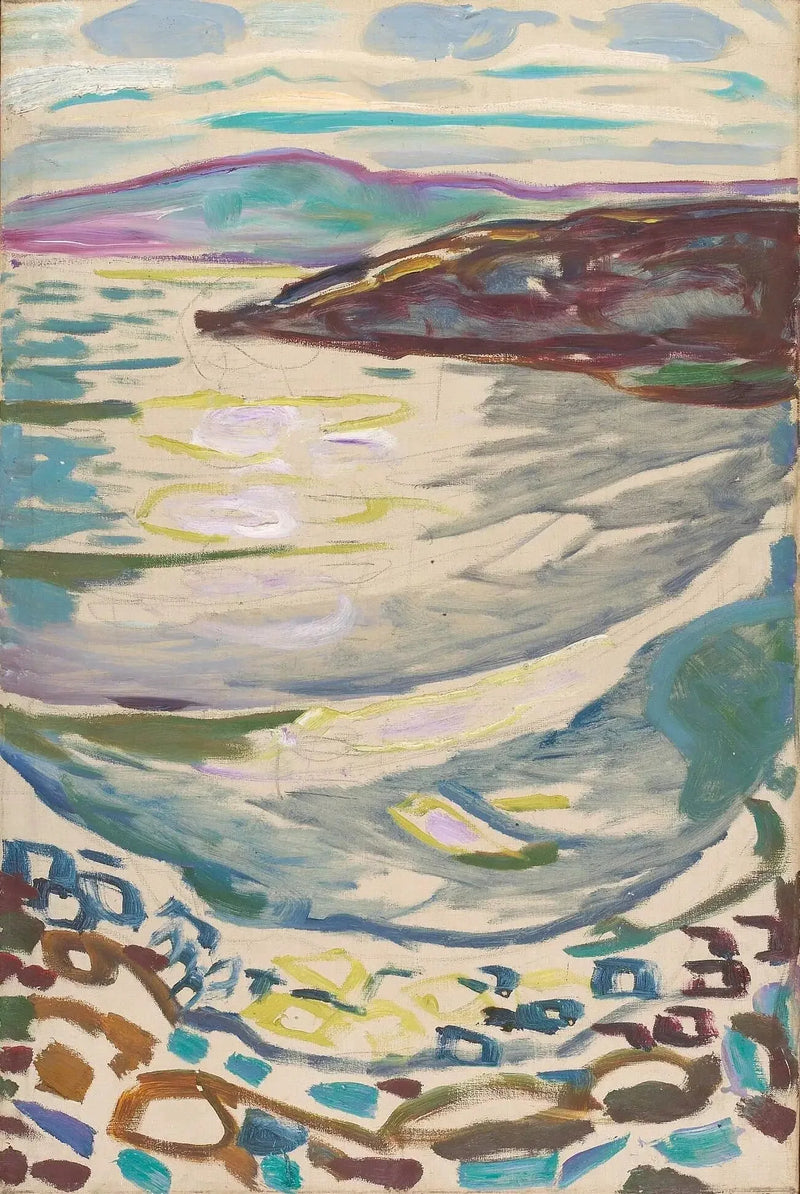 Paysage de Hvitsten - Edvard Munch