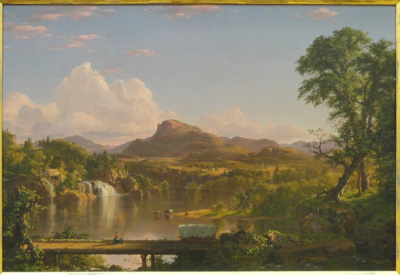 Paysage de la Nouvelle-Angleterre - Frederic Edwin Church