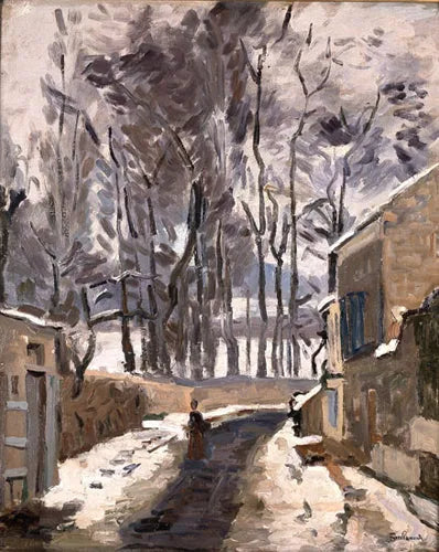 Paysage de Louveciennes - Armand Guillaumin image 1 reproduction artisanale de tableau