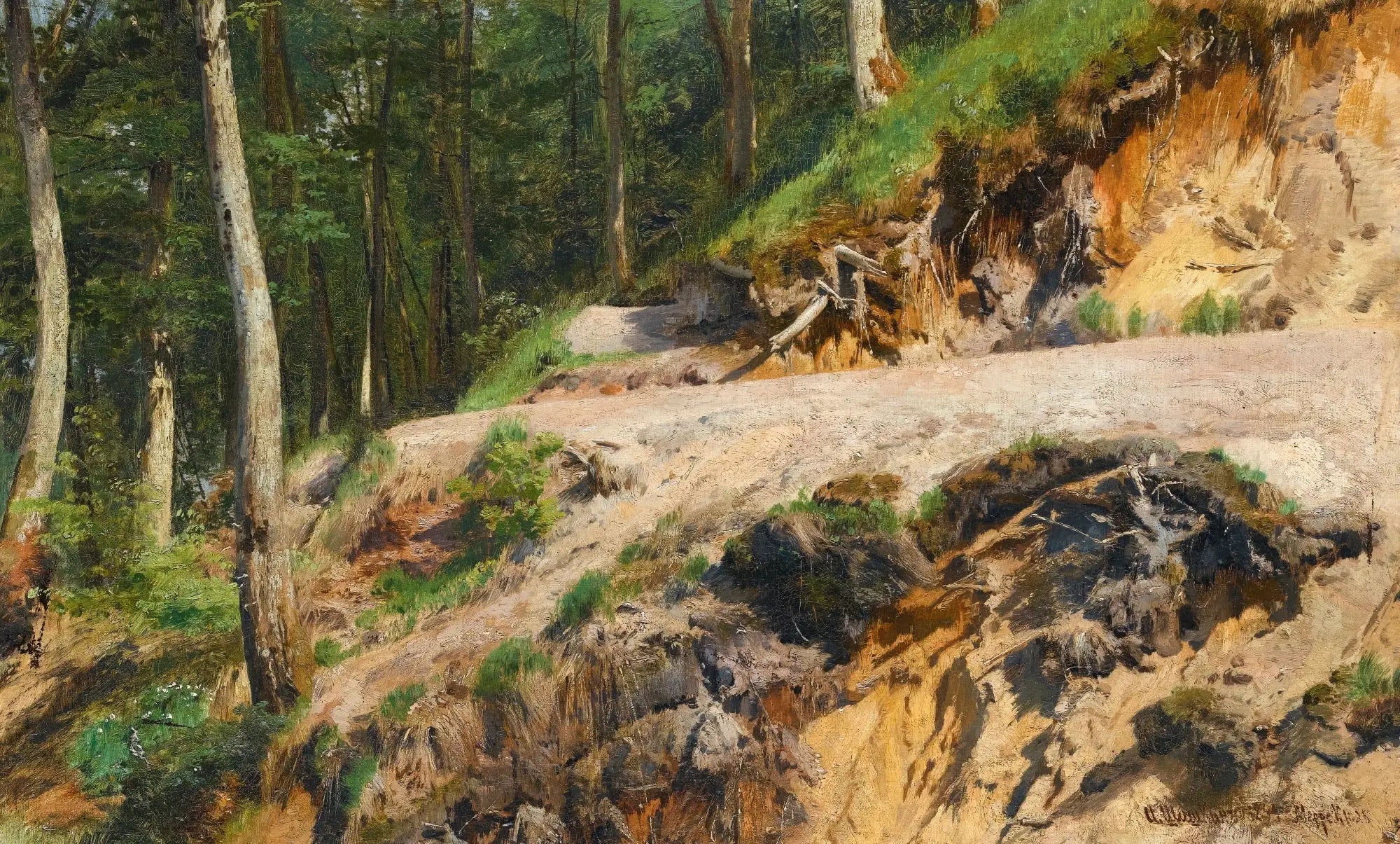 Paysage de Merikyul - Ivan Chichkine image 1 reproduction de peinture à l’huile