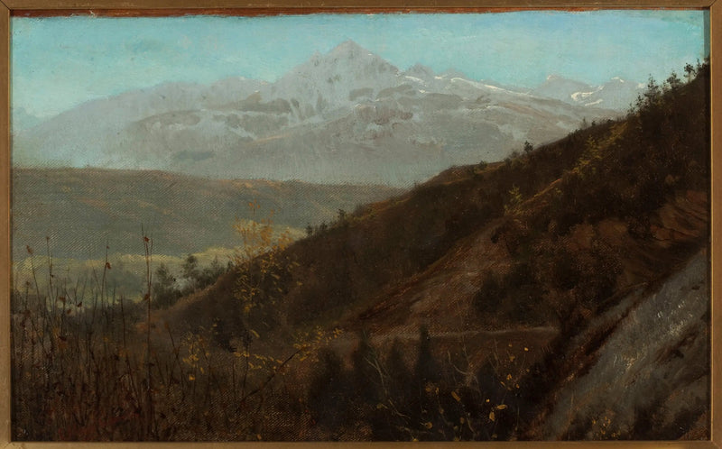 Paysage de montagne - Lawrence Alma-Tadema