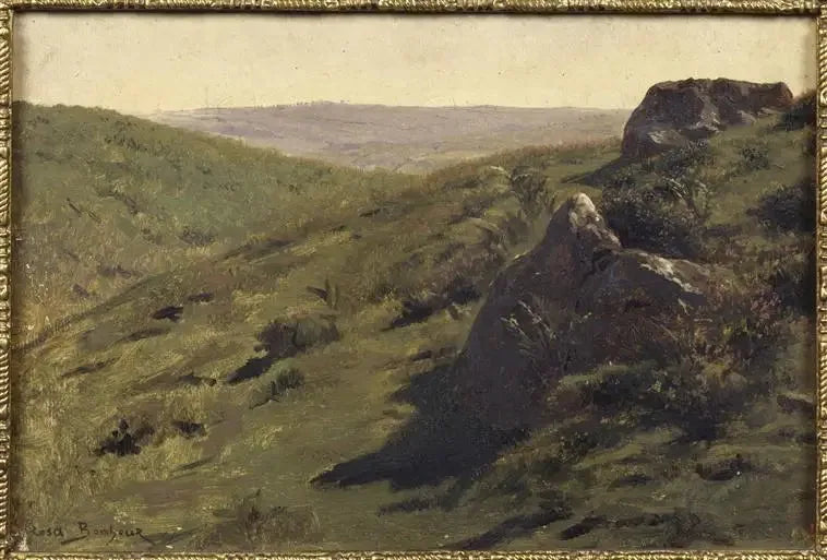 Paysage de montagne - Rosa Bonheur image 1 reproduction de peinture à l’huile