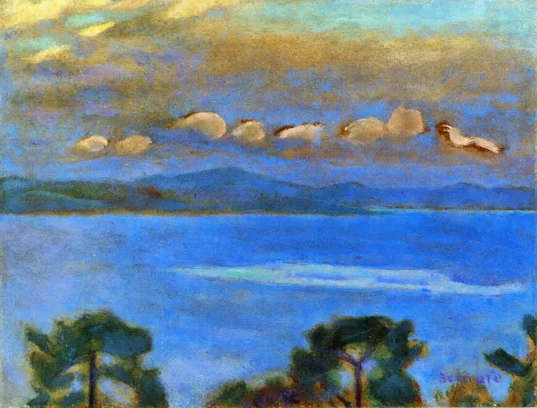 Paysage de nuit, le Golfe de Saint-Tropez - Pierre Bonnard
