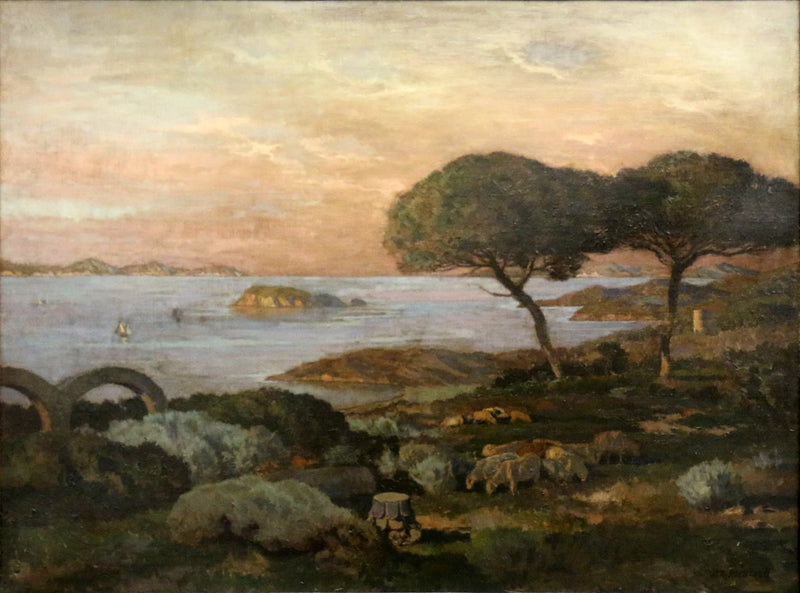 Paysage de Provence, Bormes-les-Mimosas - René Ménard
