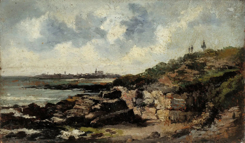 Paysage de rivage, Le Havre - Eugène Boudin