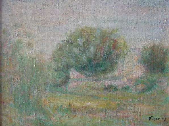 Paysage de Saint Hubert - Eliseu Visconti image 1 copie de tableau peinte à la main