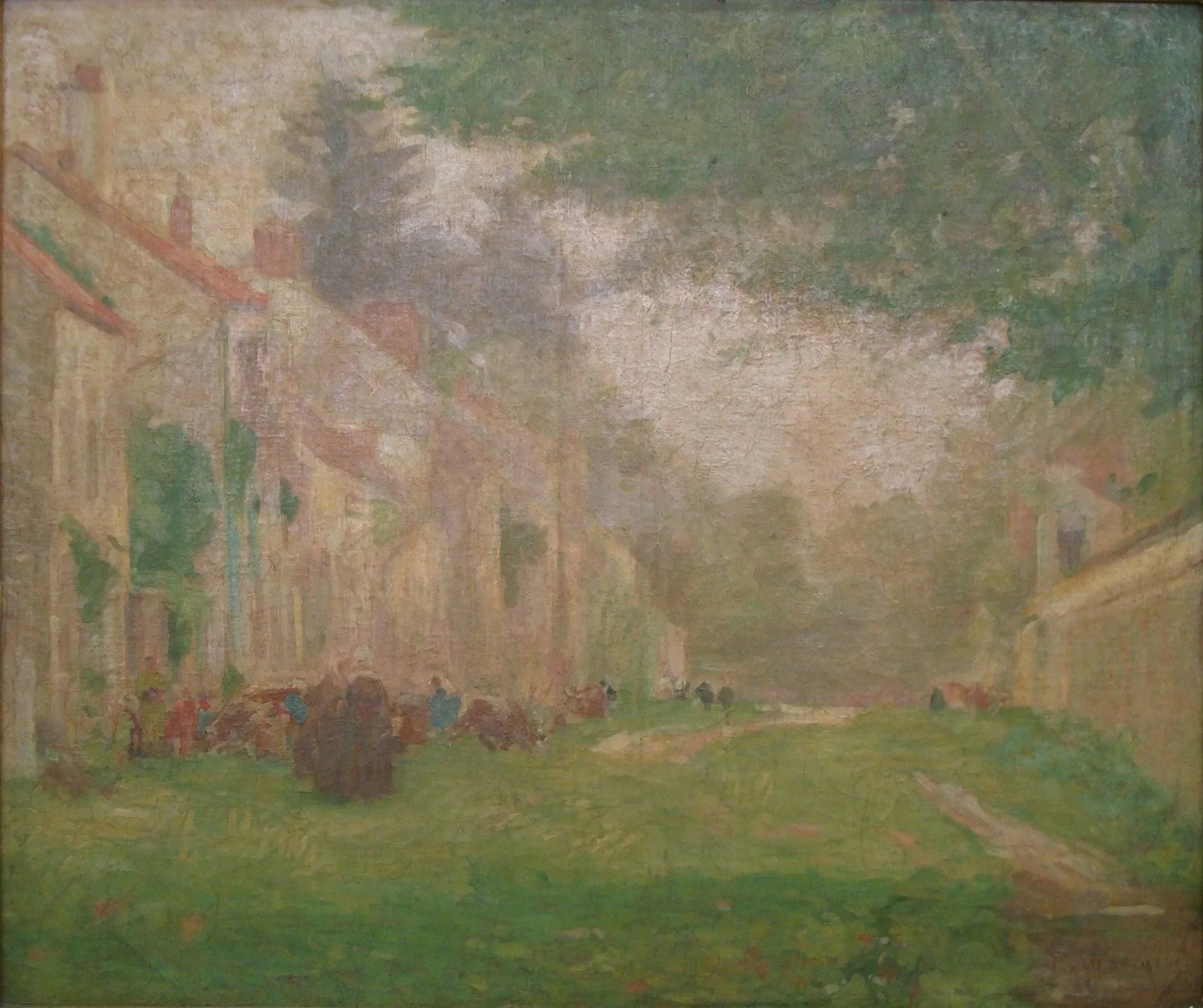 Paysage de Saint Hubert - Eliseu Visconti image 1 reproduction de peinture à l’huile