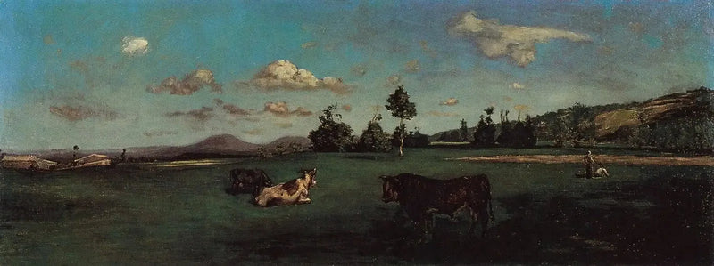 Paysage de Saint-Sauveur - Frédéric Bazille