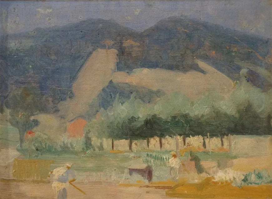 Paysage de Teresópolis - Eliseu Visconti image 1 copie de tableau peinte à la main