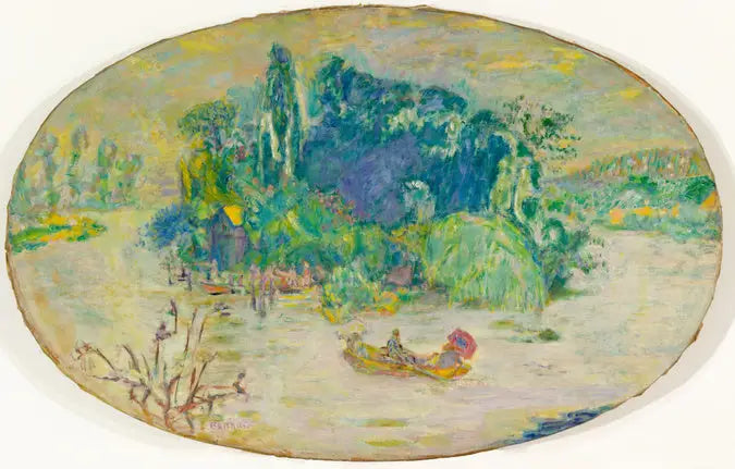 Paysage décoratif - Pierre Bonnard image 1 copie peinte à la main à l’huile