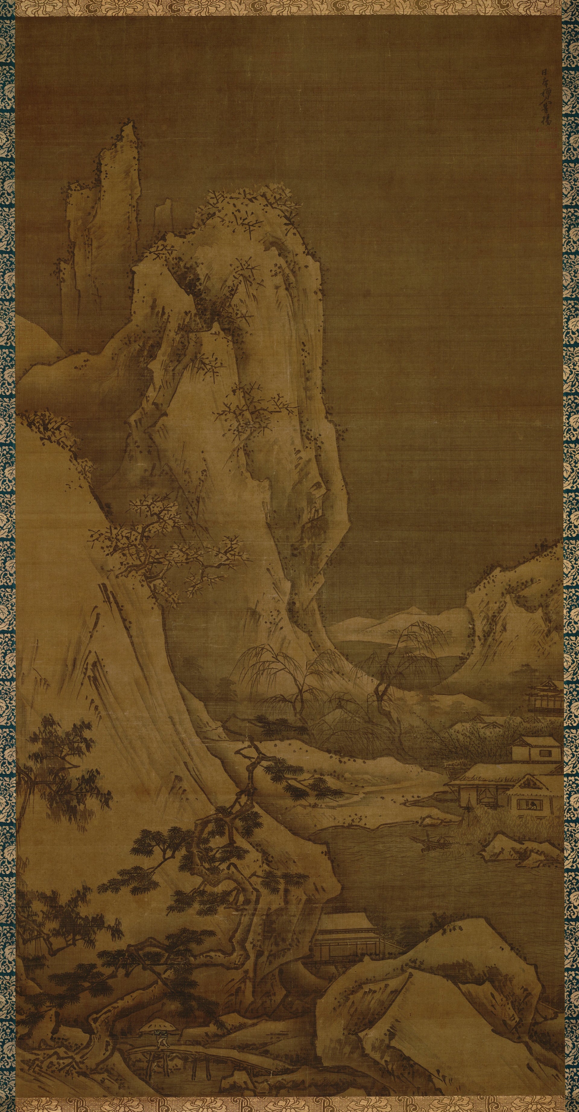 Paysage des quatre saisons : hiver, Sesshū Tōyō