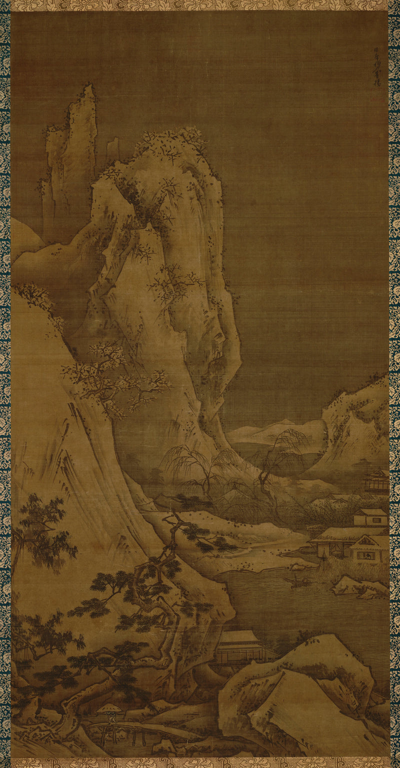 Paysage des quatre saisons : hiver - Sesshū Tōyō