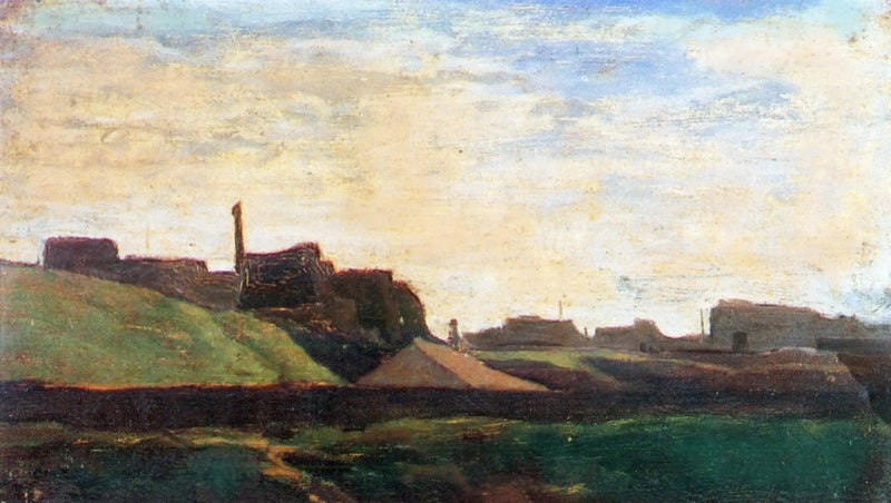 Paysage des usines - Claude Monet