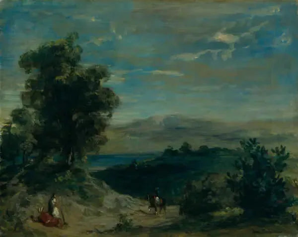 Paysage du Maroc - Eugène Delacroix