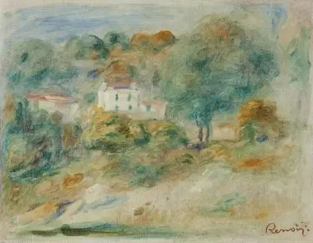 Paysage du Midi - Pierre-Auguste Renoir image 1 reproduction de peinture à l’huile