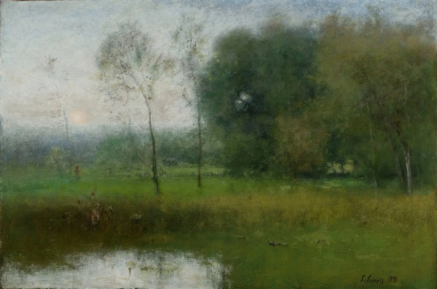 Paysage du New Jersey - George Inness