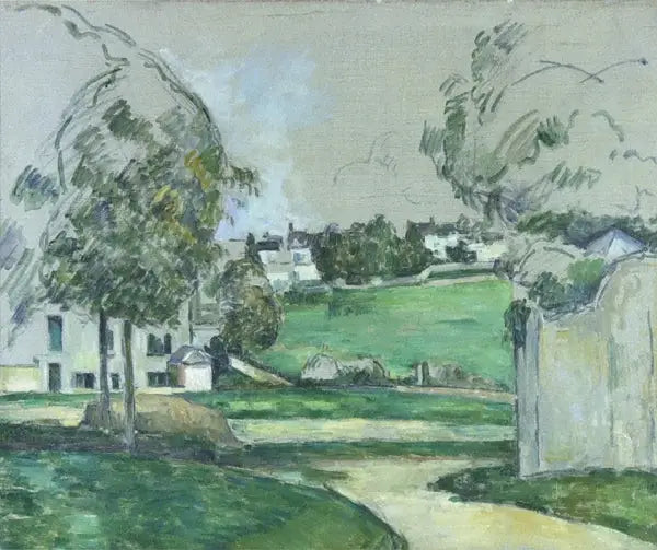Paysage du Nord - Paul Cézanne image 1 reproduction d’œuvre d’art à l’huile