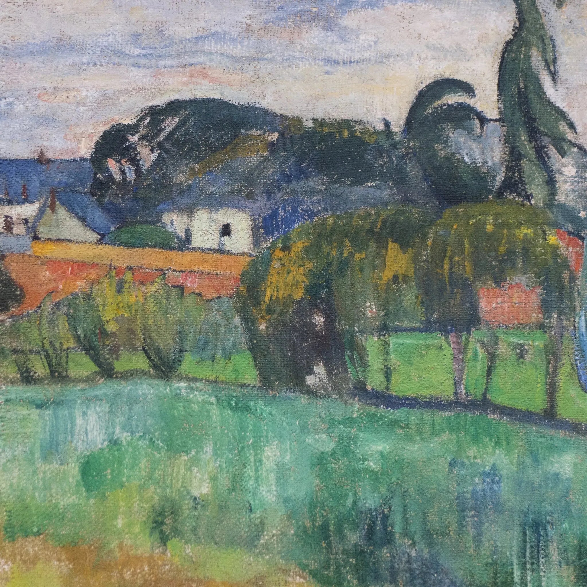 Paysage du Pouldu - Paul Gauguin image 1 reproduction artisanale de tableau
