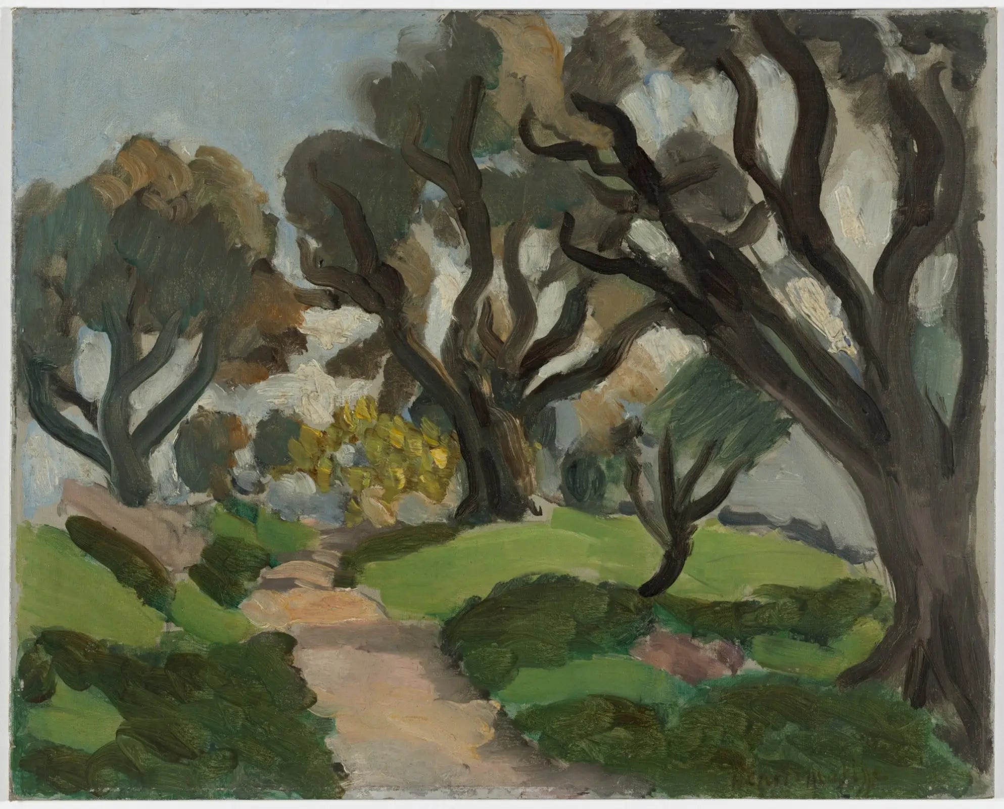 Paysage du sud de la France - Henri Matisse image 1 tableau peint à l’huile sur toile