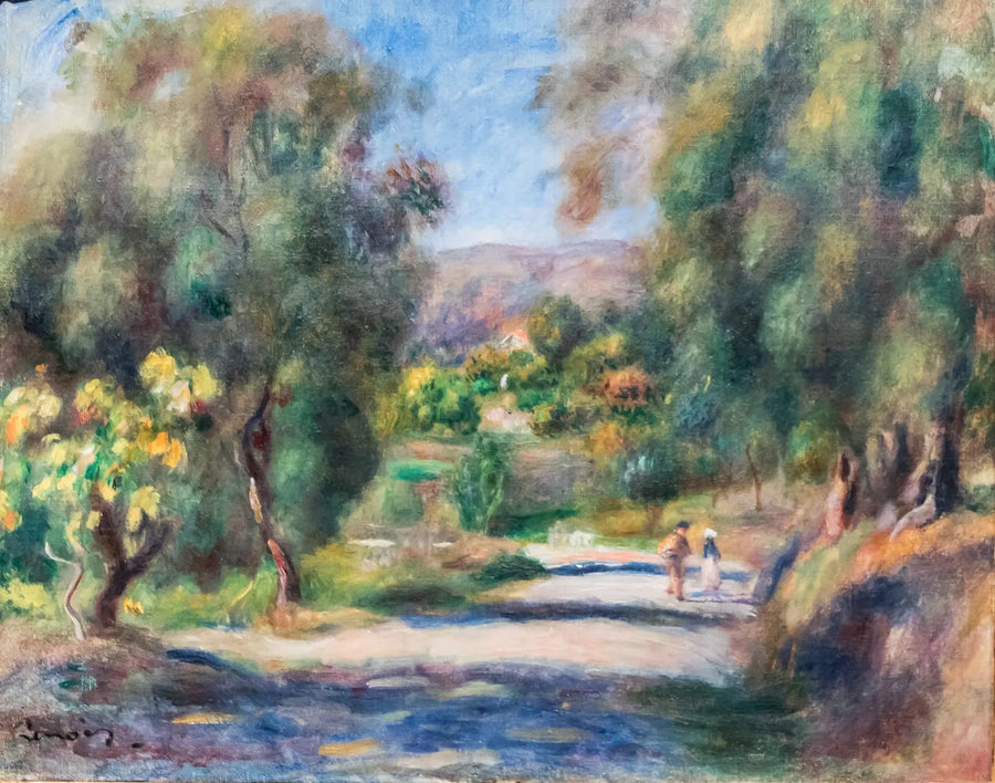 Paysage du Sud de la France - Pierre-Auguste Renoir