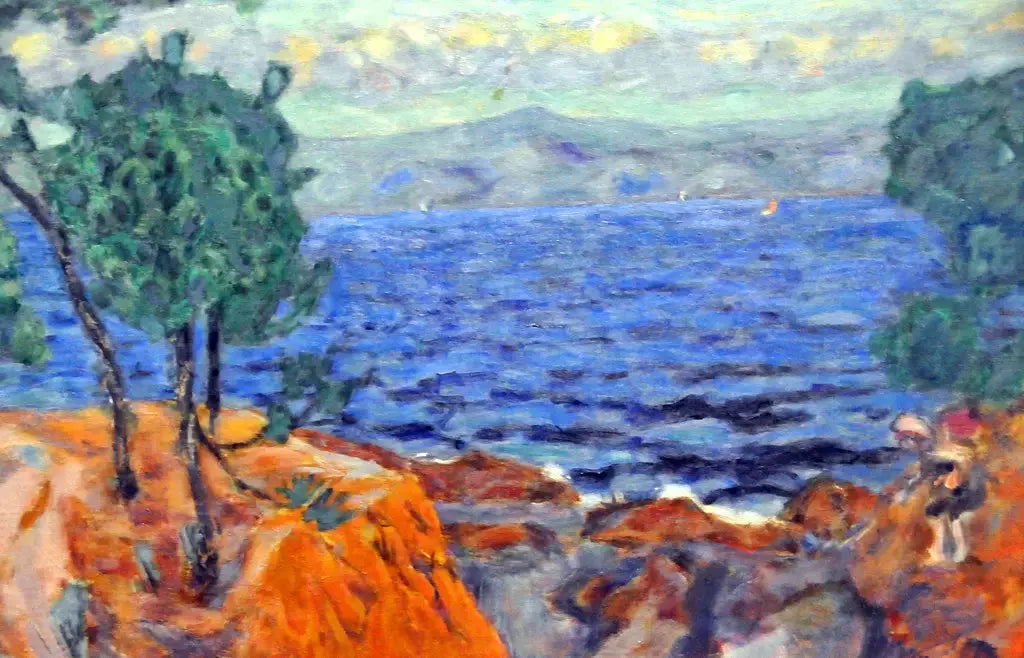 Paysage du sud de la France - Pierre Bonnard image 1 reproduction artisanale de tableau