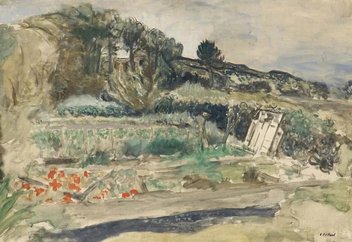 Paysage - Édouard Vuillard image 1 copie de tableau peinte à la main