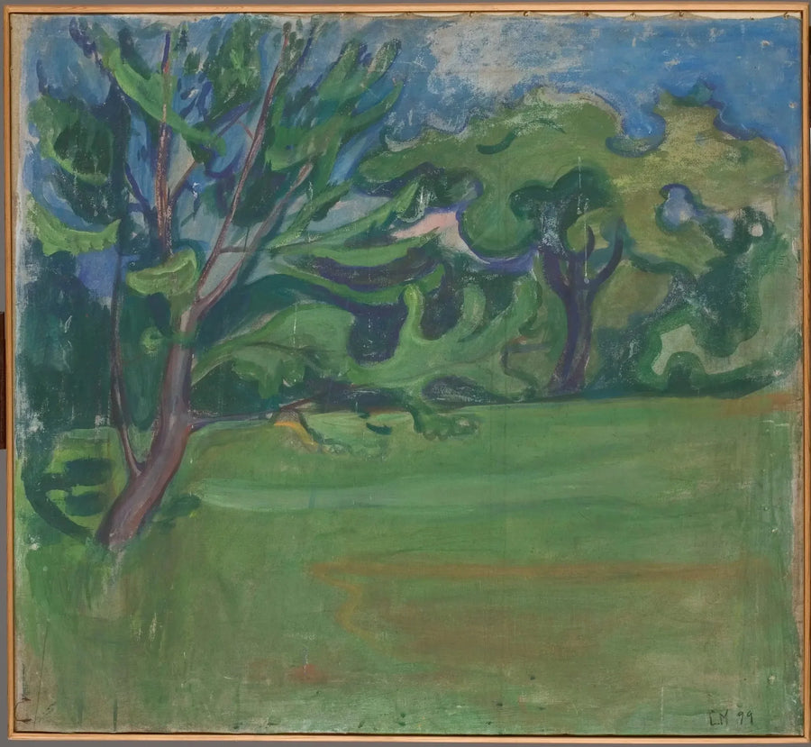 Paysage - Edvard Munch