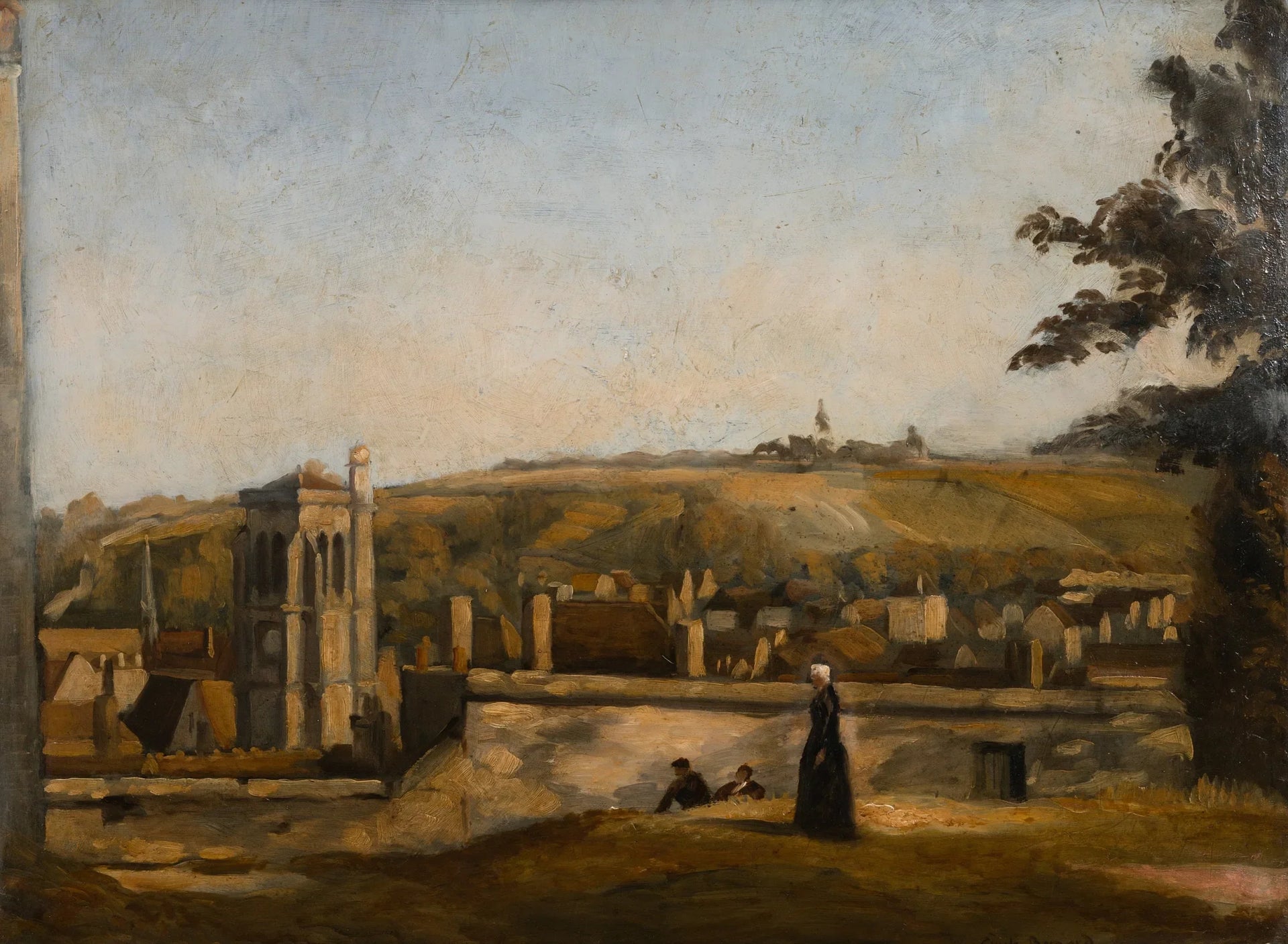 Paysage - Émile Bernard image 1 reproduction de peinture à l’huile