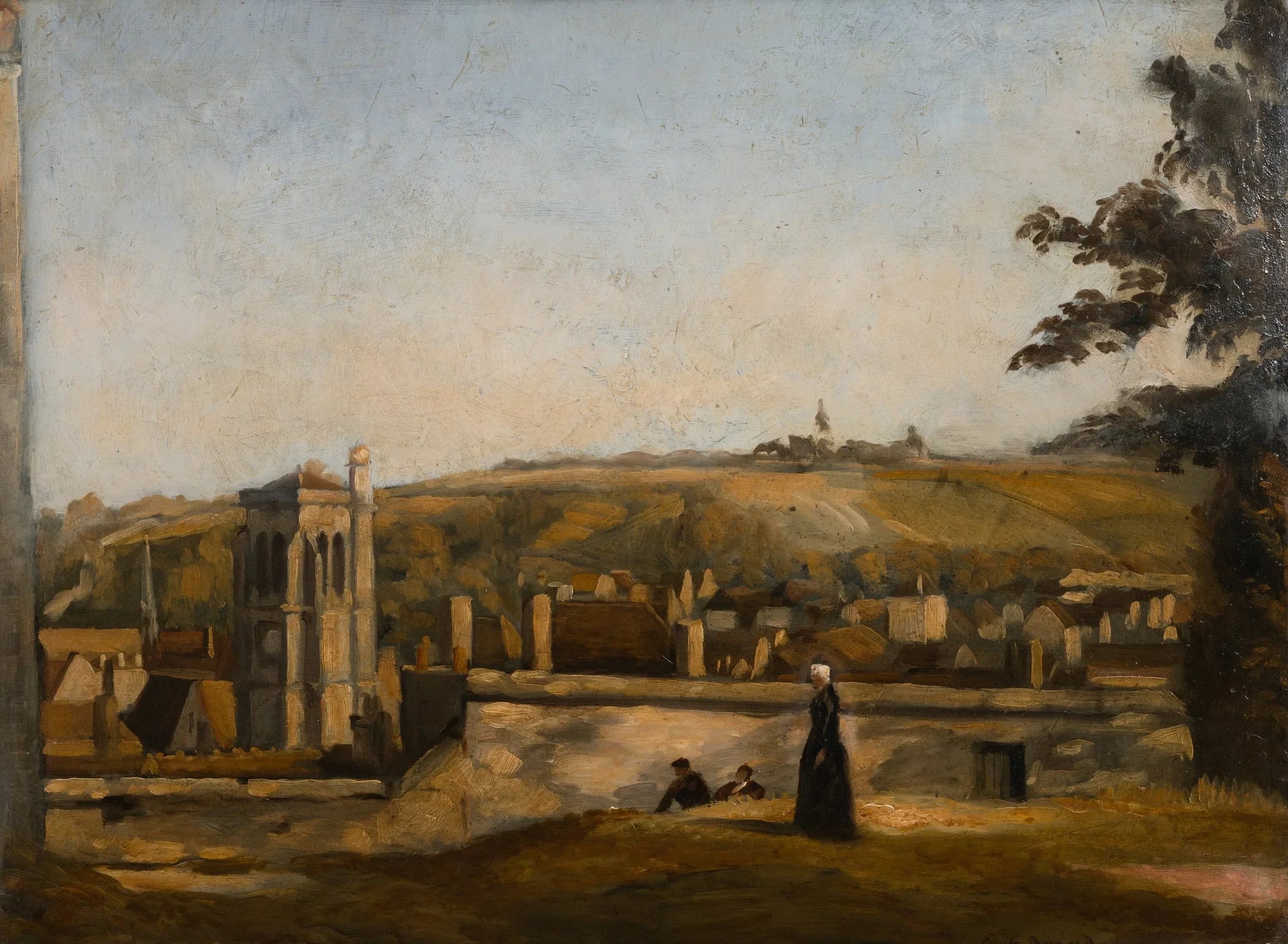Paysage - Émile Bernard image 1 reproduction de peinture à l’huile