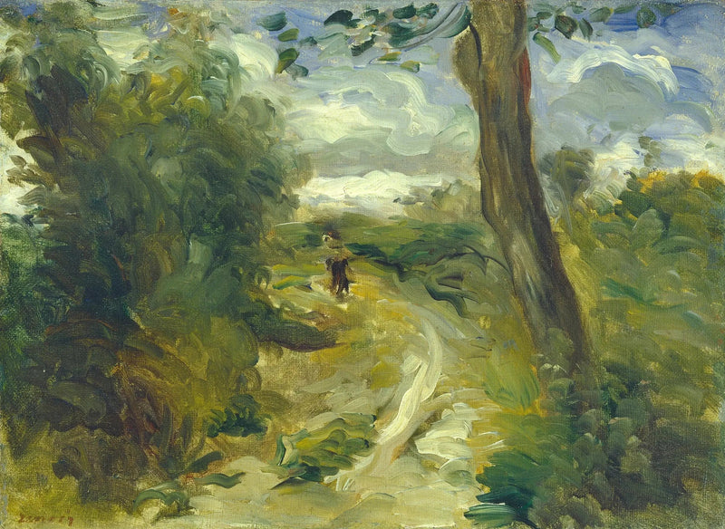 Paysage entre les tempêtes - Pierre-Auguste Renoir