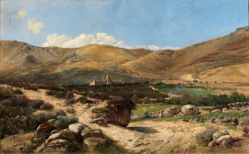 Paysage de l'Escurial - Félix Borrell Vidal