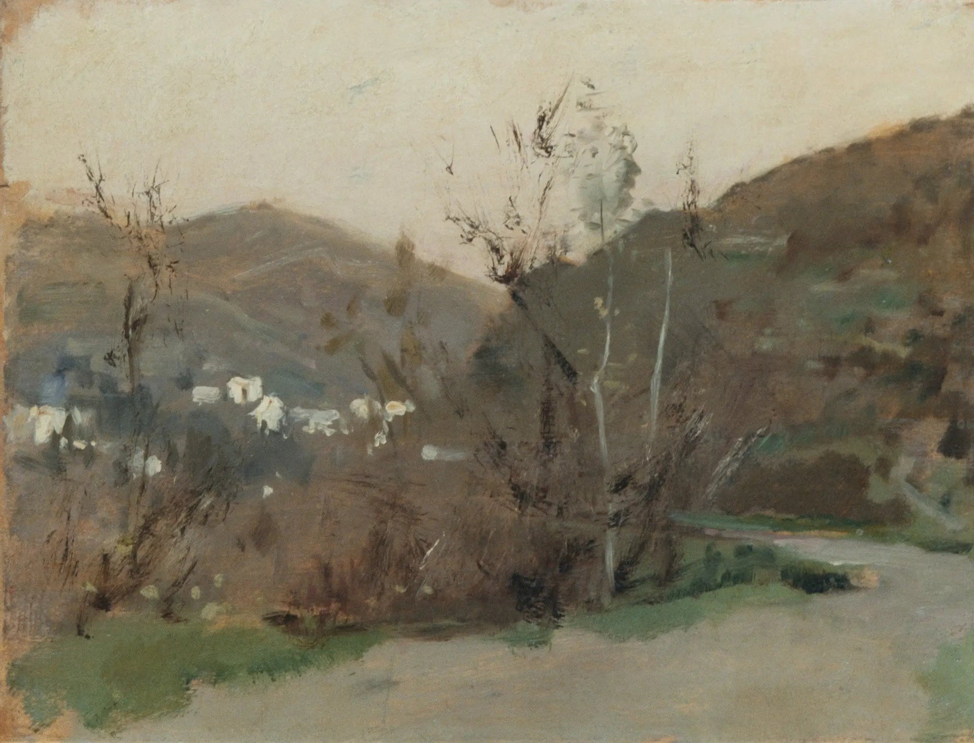 Paysage espagnol - John Singer Sargent image 1 copie peinte à la main à l’huile