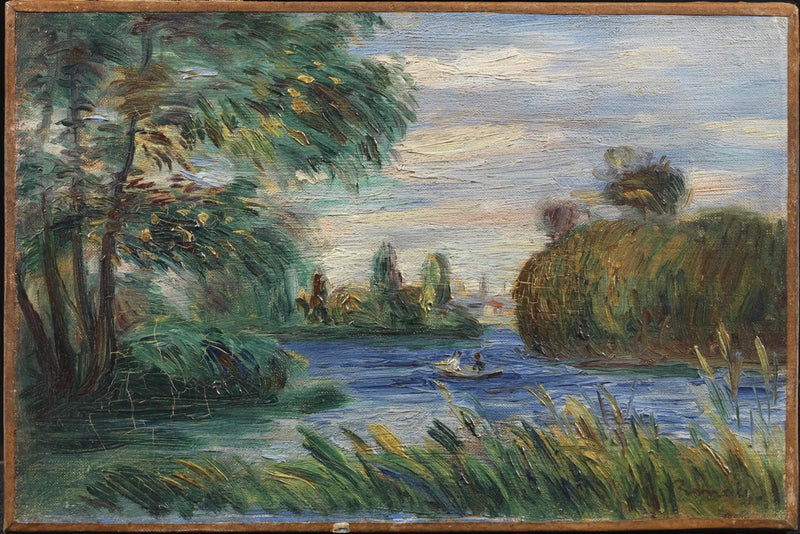 Paysage fluvial - Pierre-Auguste Renoir