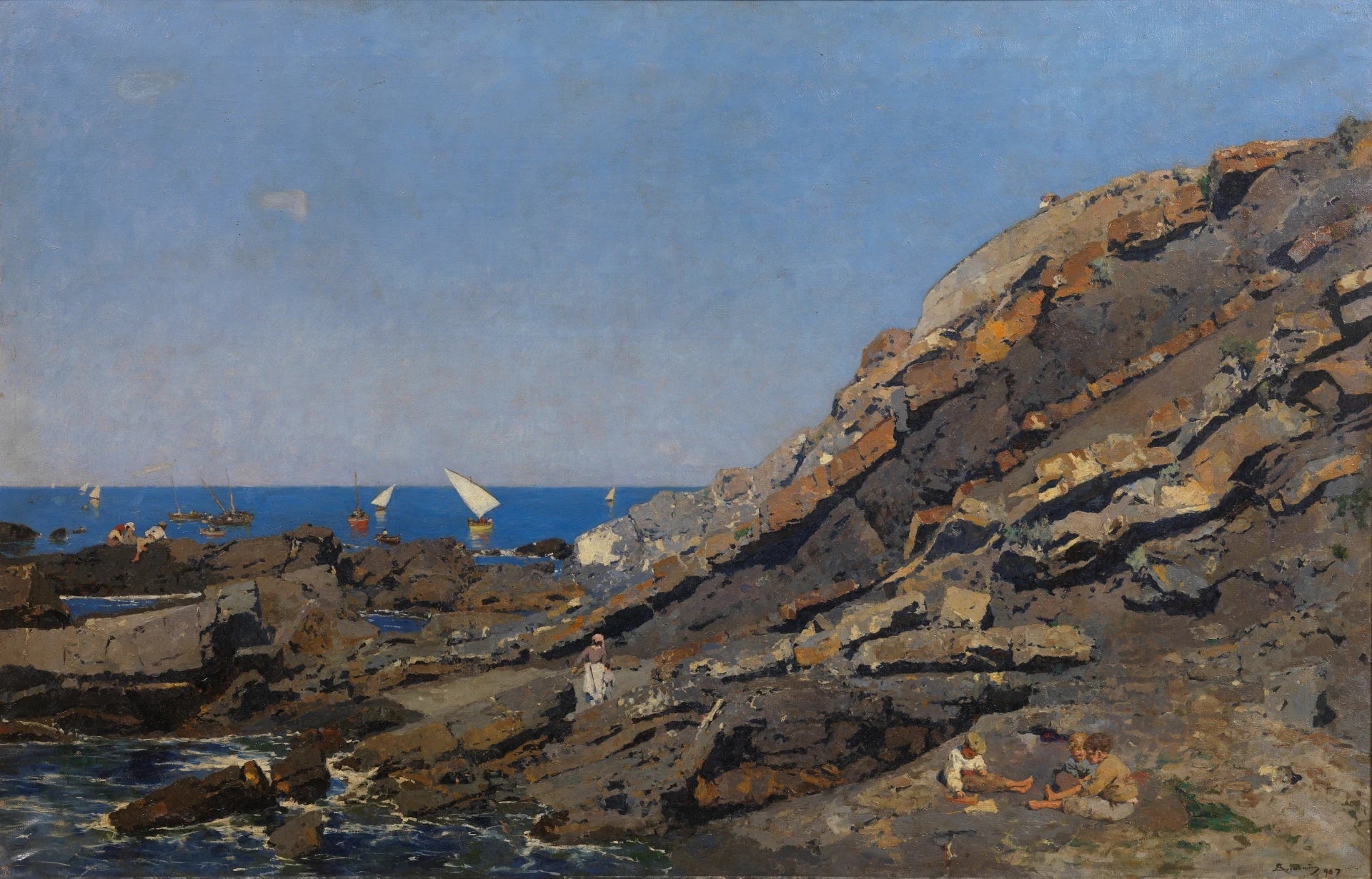Paysage (fonds marins) - Serafin de Avendano