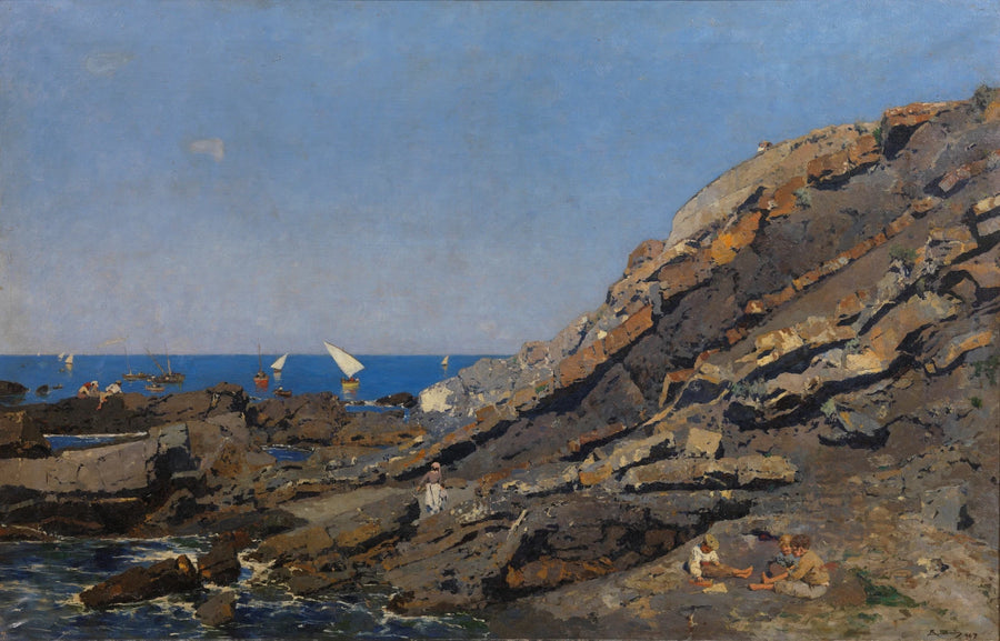 Paysage (fonds marins) - Serafin de Avendano
