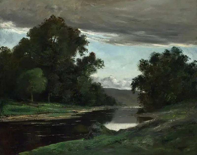 Paysage - Gustave Courbet