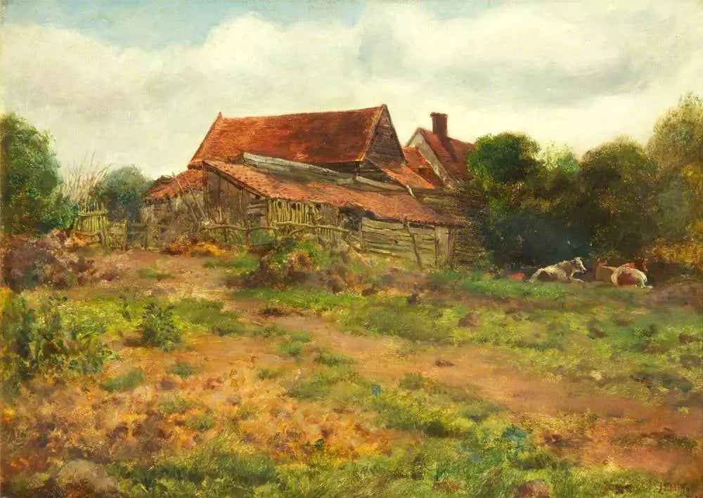 Paysage, Hampstead - John Everett Millais image 1 copie de tableau peinte à la main