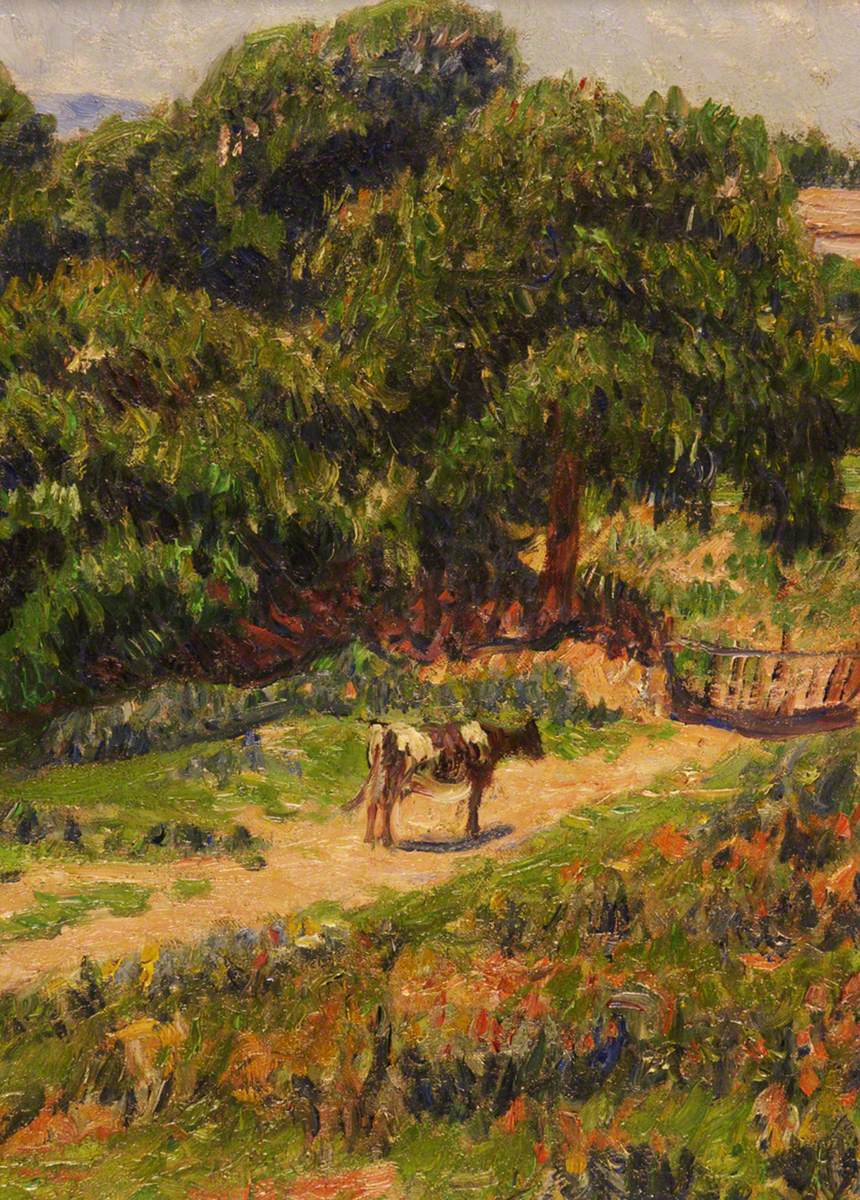 Paysage - Henry Moret image 1 reproduction artisanale de tableau