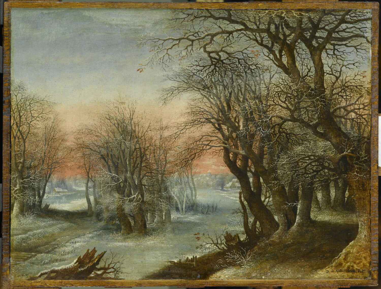 Paysage d'hiver - Denijs van Alsloot